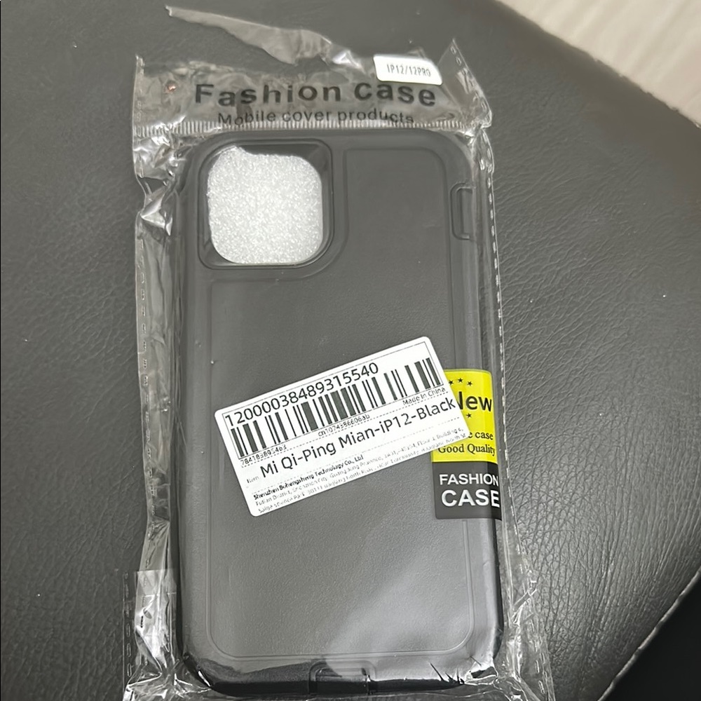 Black Cell iPhone 12/12 Pro Phone Case